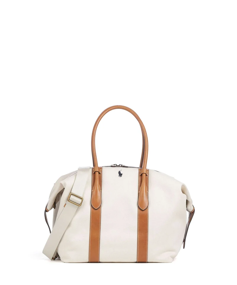 Polo Ralph Lauren Bellport Extra Large Weekender natural/cuoio