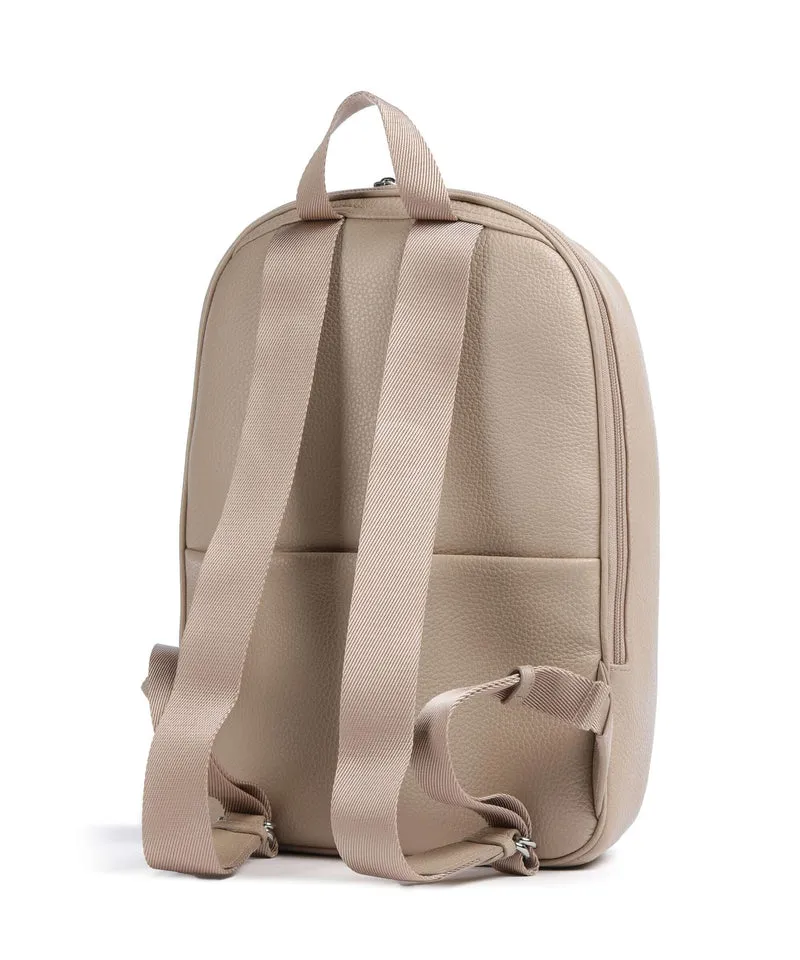 Mandarina Duck Mellow Leather Rucksack warm taupe