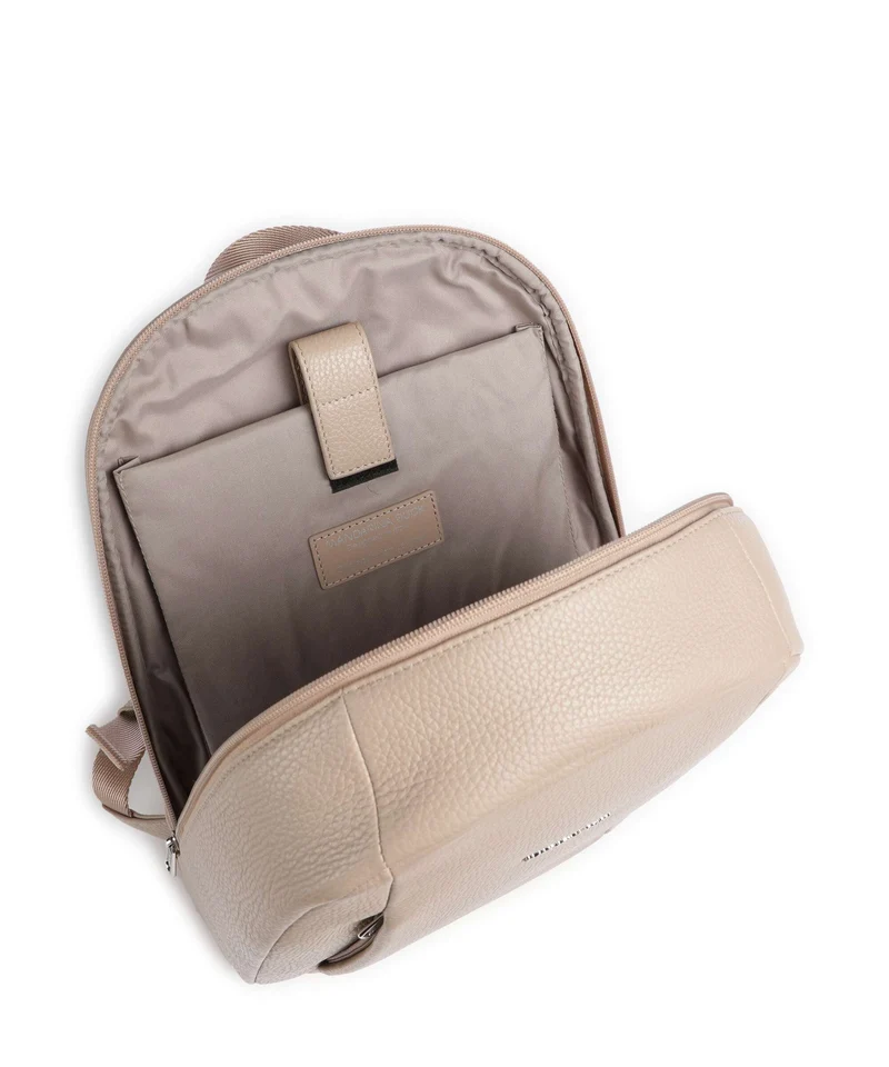 Mandarina Duck Mellow Leather Rucksack warm taupe