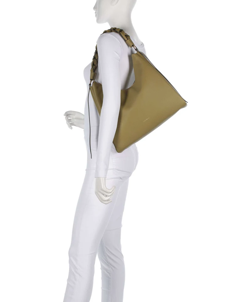 Coccinelle Boheme Grana Double Beuteltasche seagrass/sandshell