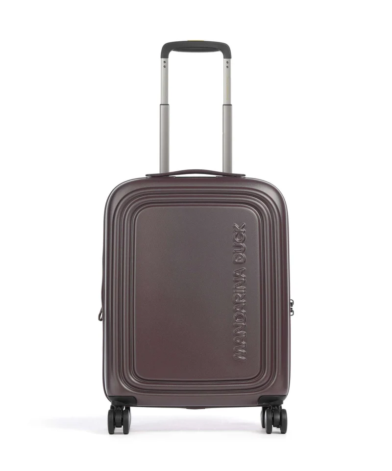 Mandarina Duck Logoduck+ 4-Rollen Trolley choco ice