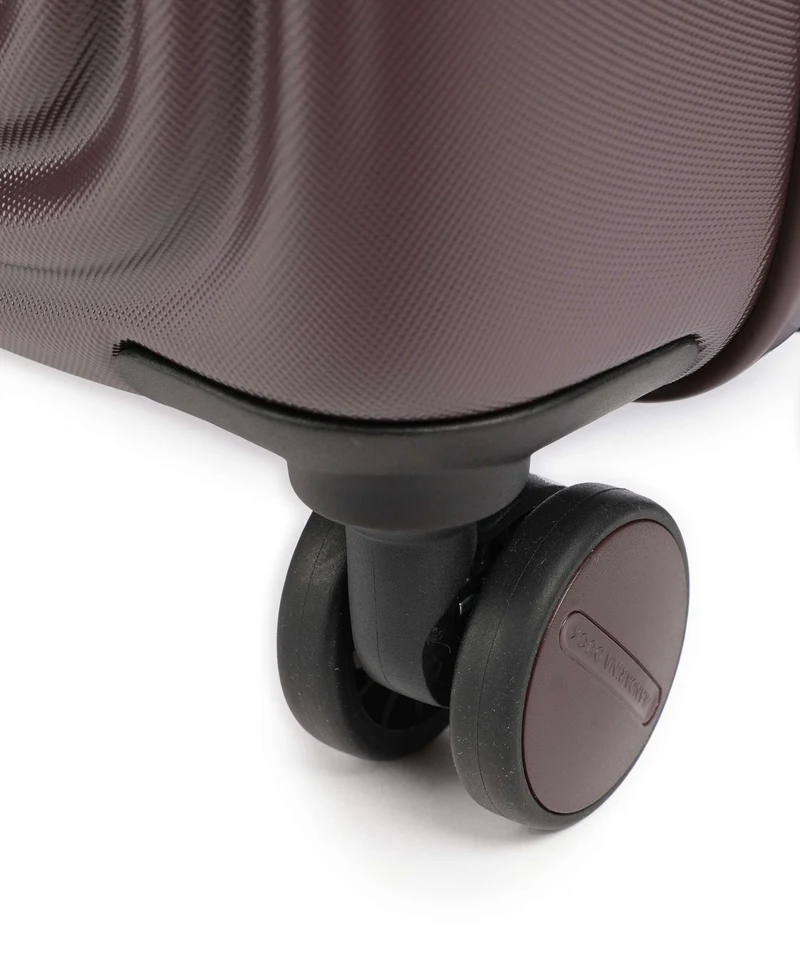Mandarina Duck Logoduck+ 4-Rollen Trolley choco ice