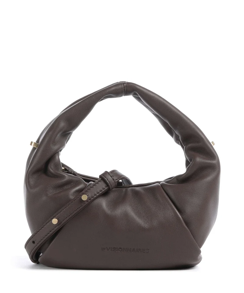 Les Visionnaires Greta Essential Silky Mini Umhängetasche chocolate