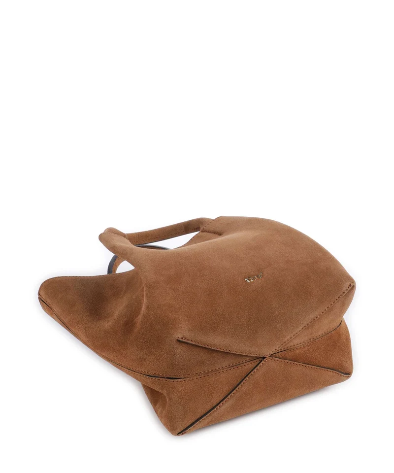 Abro Suede Essential Small Handtasche cuoio