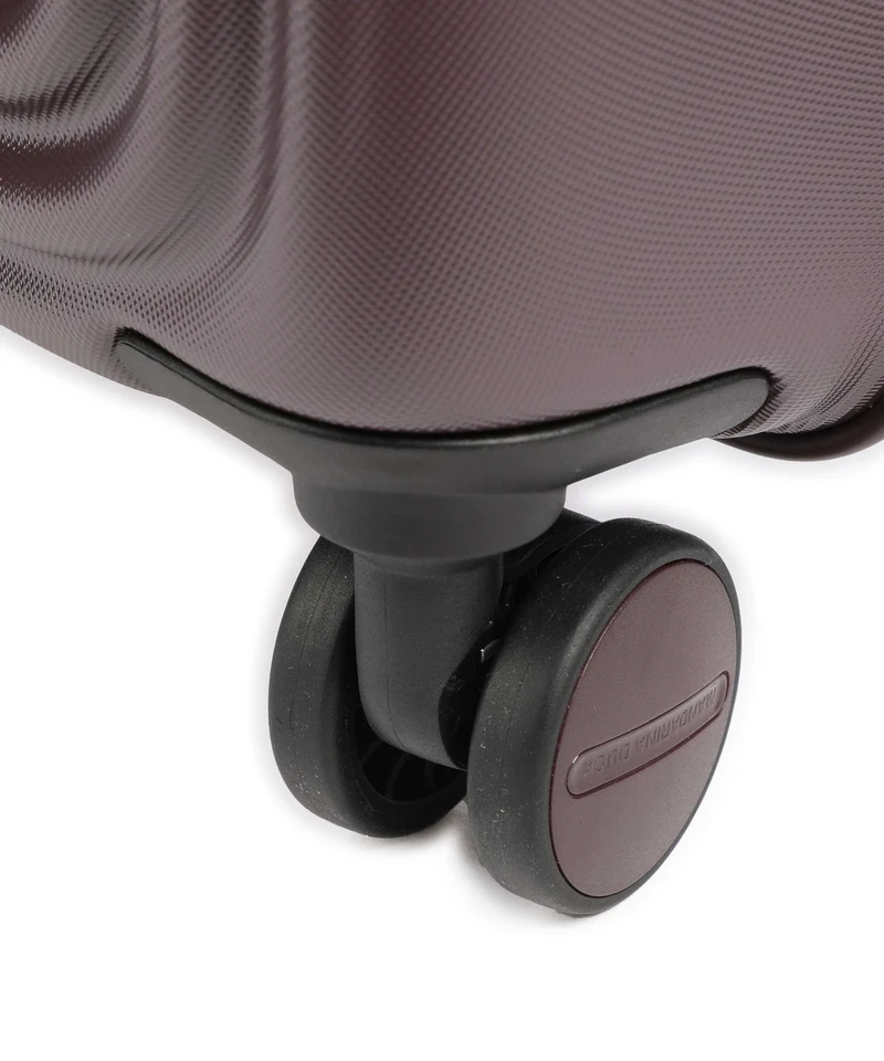 Mandarina Duck Logoduck+ 4-Rollen Trolley choco ice