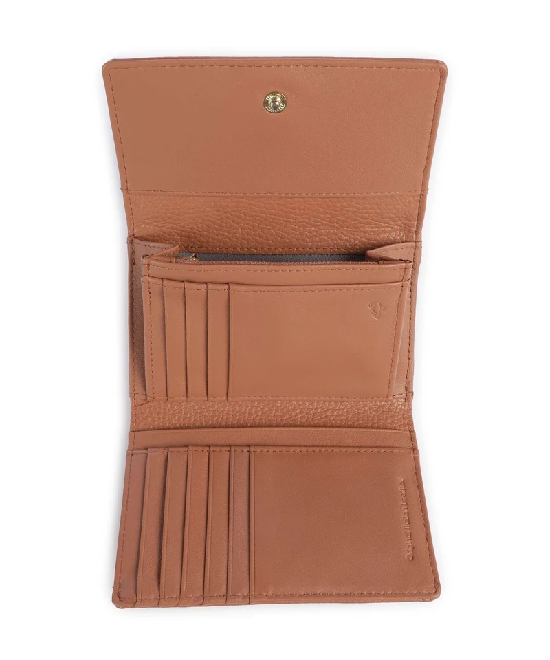 Mandarina Duck Mellow Leather Geldbörse pecan nut