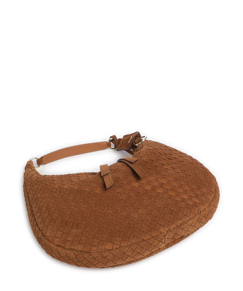 Abro Suede Nana Small Beuteltasche cuoio