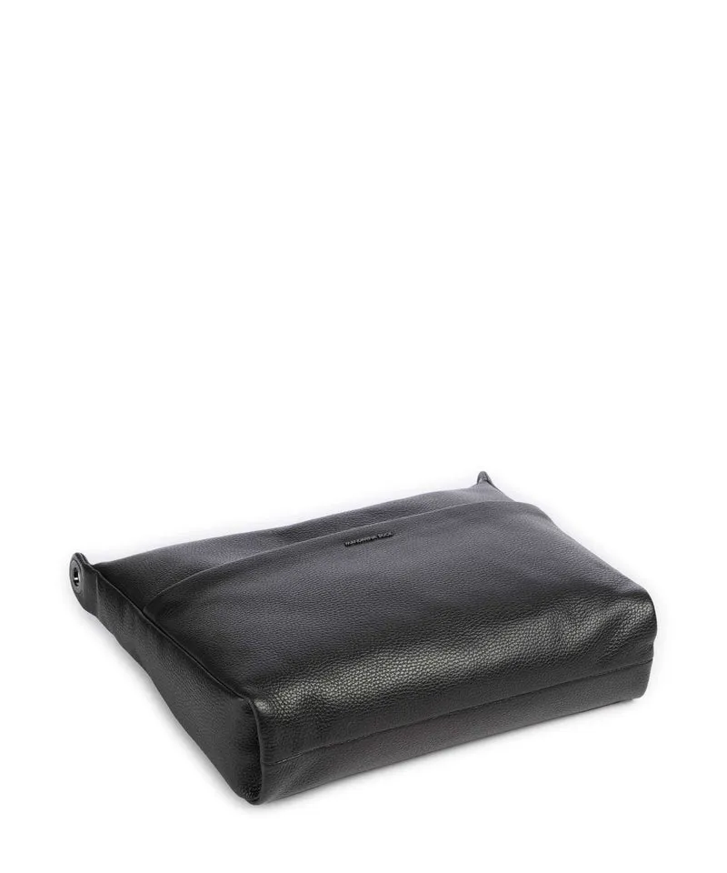 Mandarina Duck Mellow Leather Beuteltasche nero