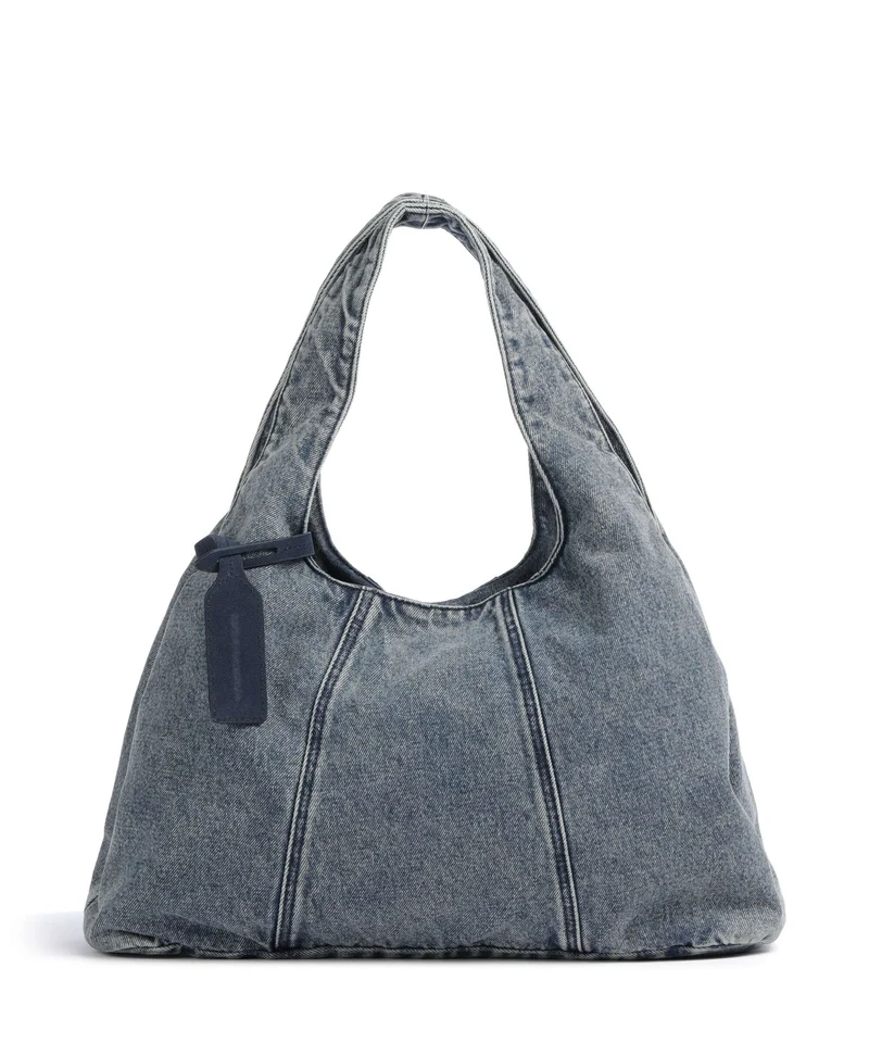 Les Visionnaires Paz Denim Essential Beuteltasche washed denim