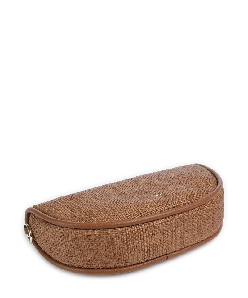 Abro Raffia Intreccio Willow Beuteltasche caramel/cognac