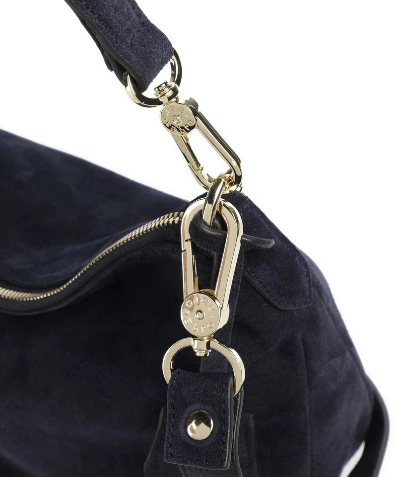 Abro Suede Juna Small Beuteltasche navy