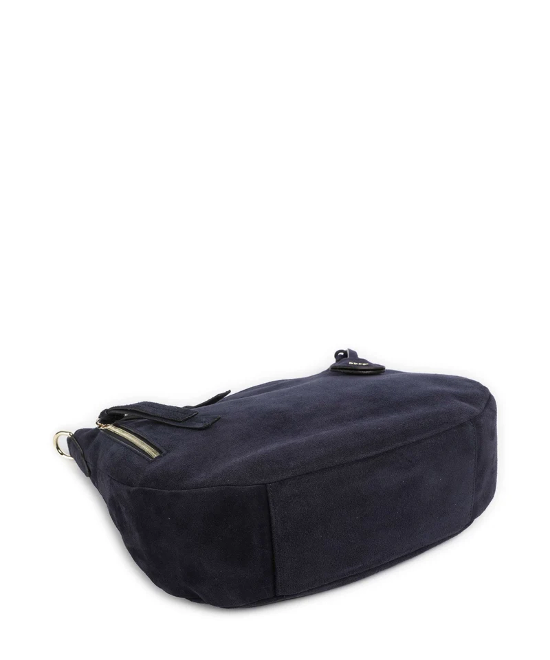 Abro Suede Juna Small Beuteltasche navy