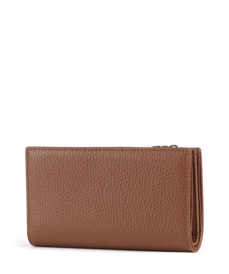 Coccinelle Metallic Soft Geldbörse cognac