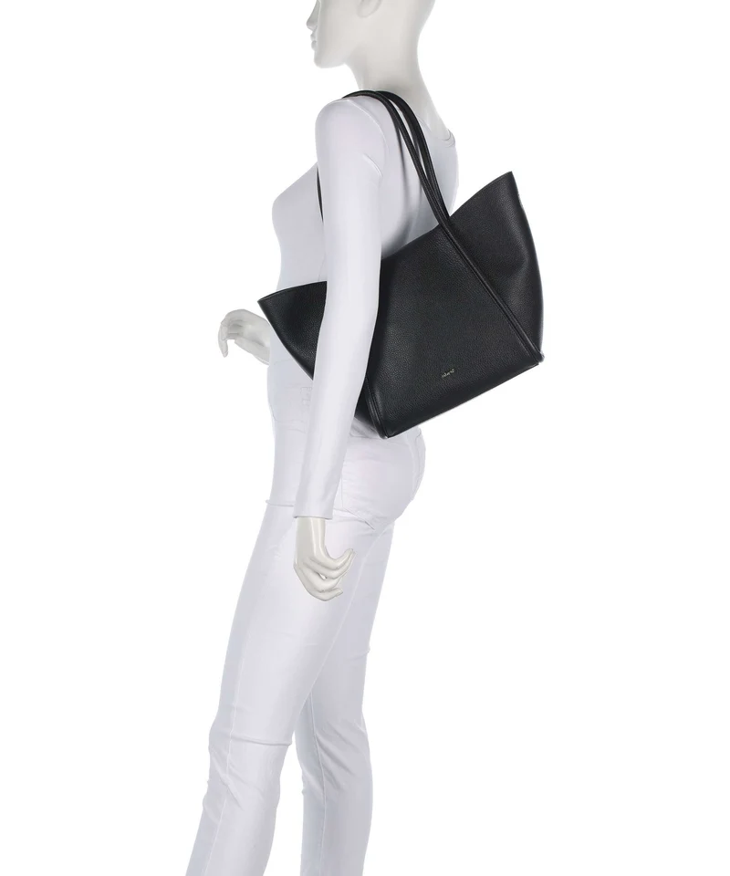 Abro Agave Willow Small Shopper black/gold