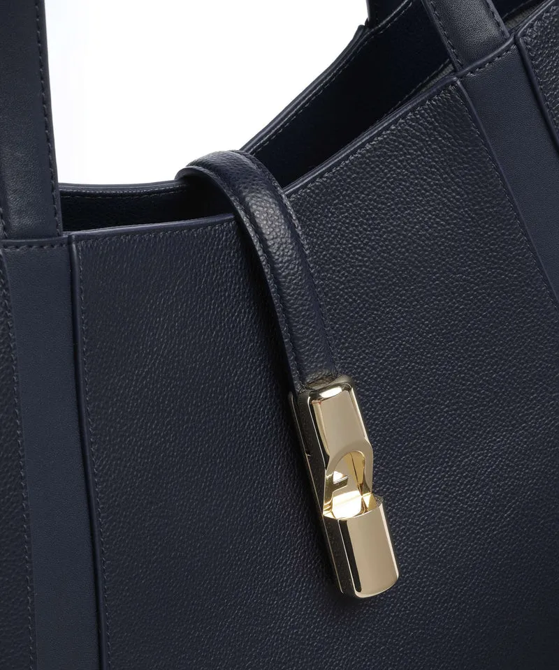 Furla Goccia L Shopper ink blue