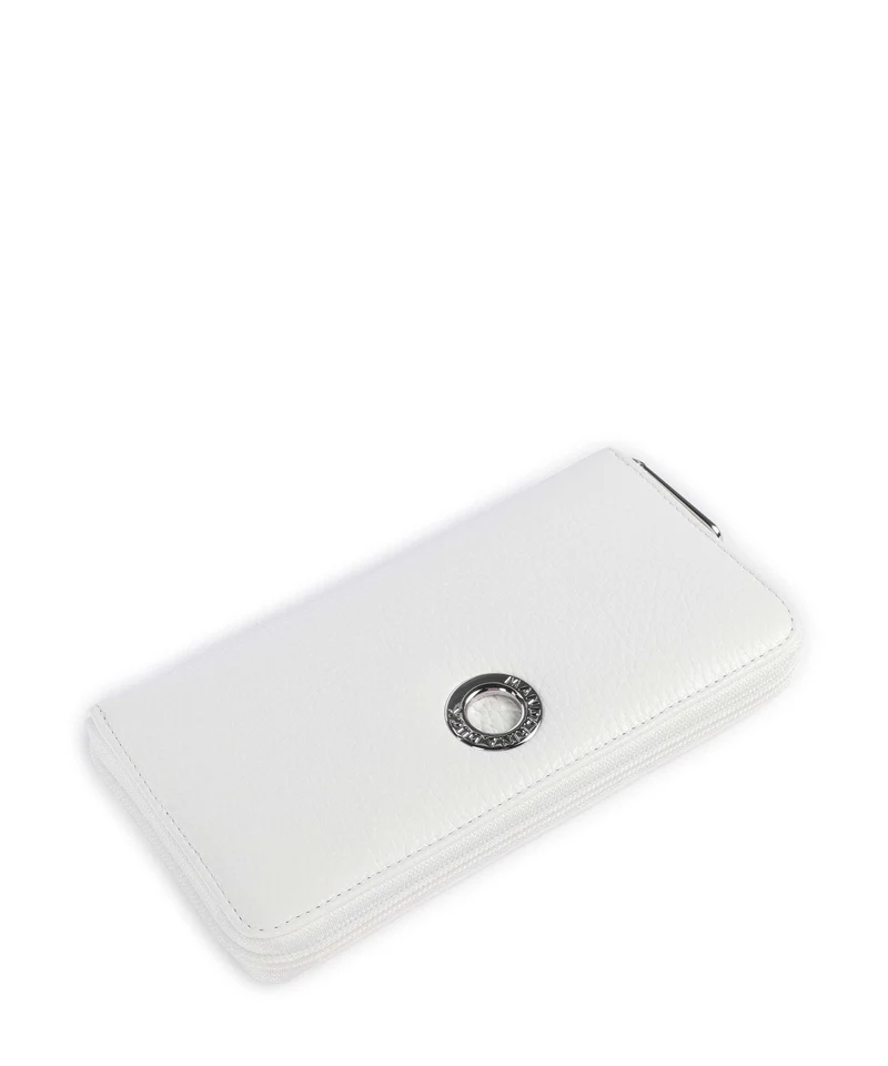 Mandarina Duck Mellow Leather Geldbörse blanc