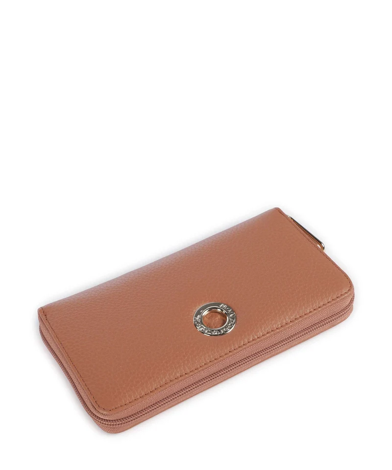 Mandarina Duck Mellow Leather Geldbörse pecan nut