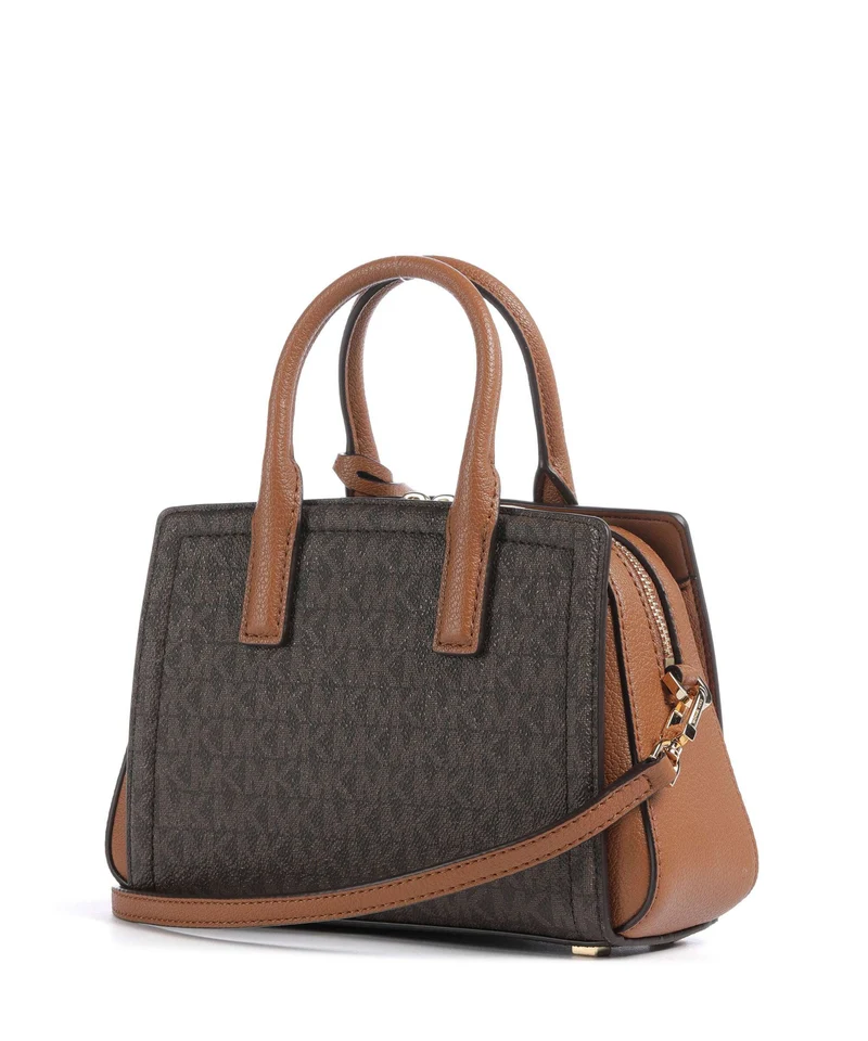 Michael Kors Laila XS Handtasche brown/acorn
