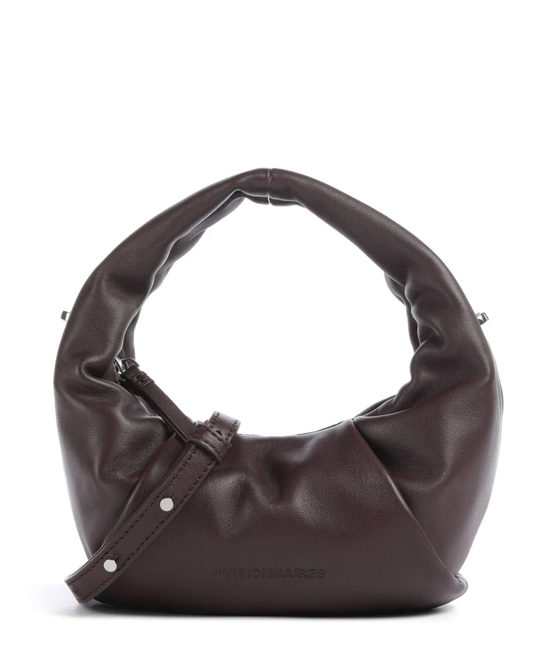 Les Visionnaires Greta Essential Silky Mini Umhängetasche aubergine