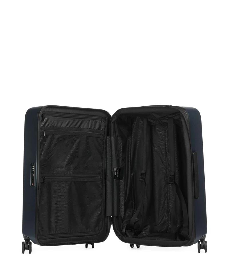 Samsonite Fyrm 4-Rollen Trolley Set steel blue