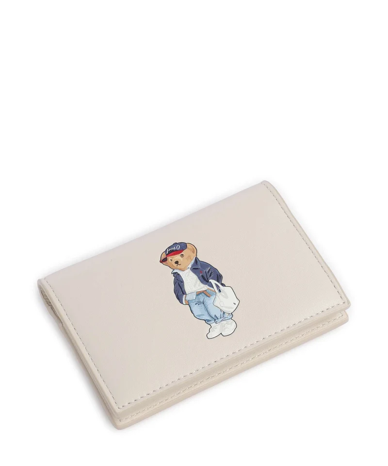 Polo Ralph Lauren Bear Spring Kreditkartenetui cream