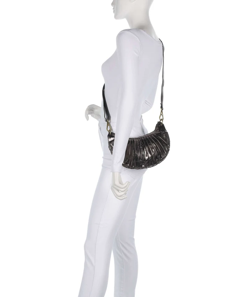 Campomaggi Schultertasche lead grey