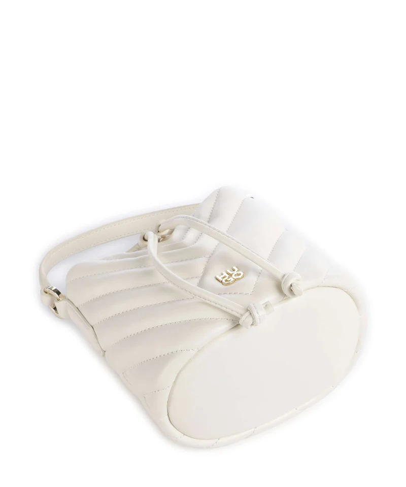 Hugo Chris 2.0 Bucket Handtasche open white
