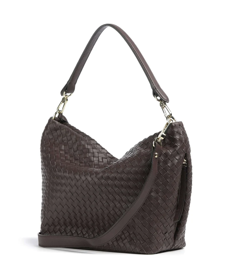Abro Piuma Ebony Beuteltasche wood