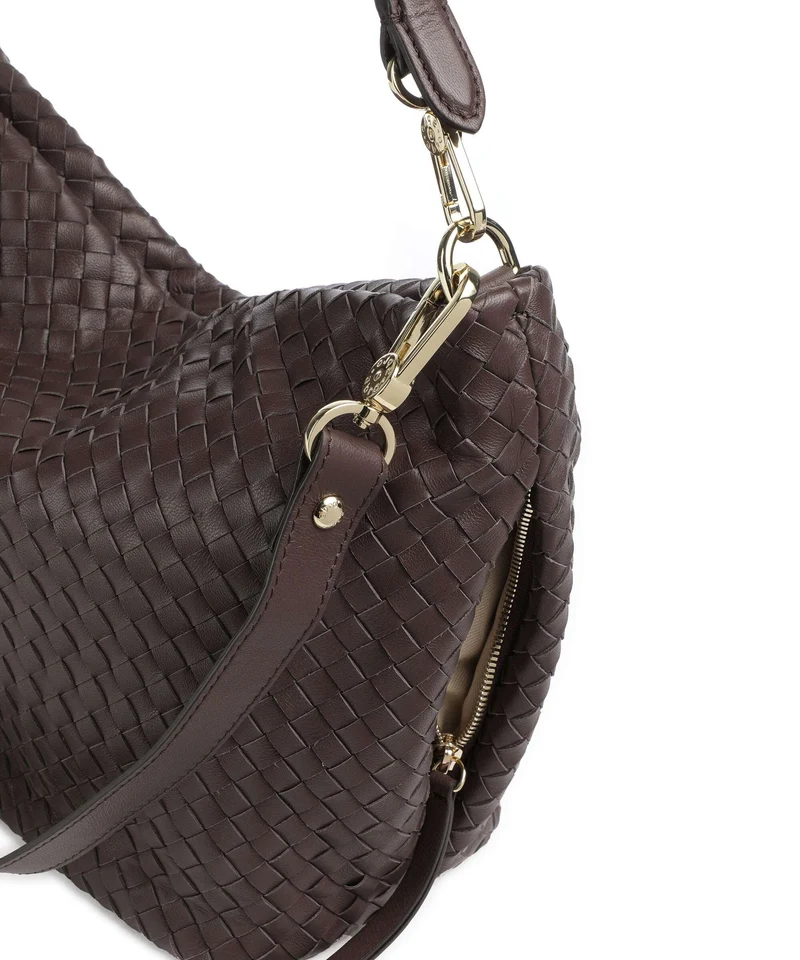 Abro Piuma Ebony Beuteltasche wood