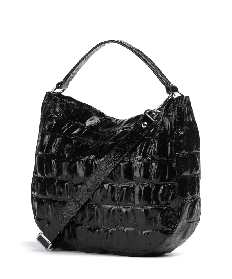 Abro Maxi Cocco Mia Beuteltasche black/nickel