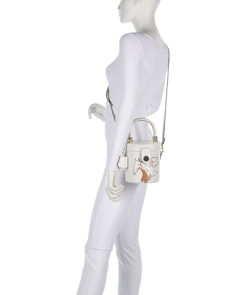 Radley London Racing Umhängetasche chalk