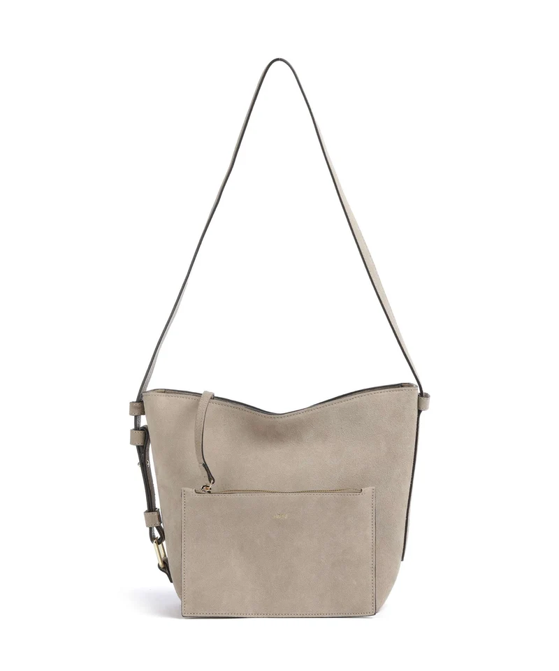 Abro Suede Cosmo Umhängetasche siena