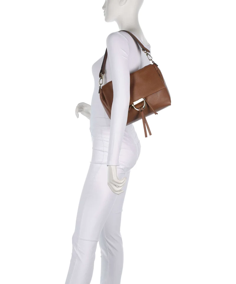 Abro Dalia Temi Medium Schultertasche caramel/cognac