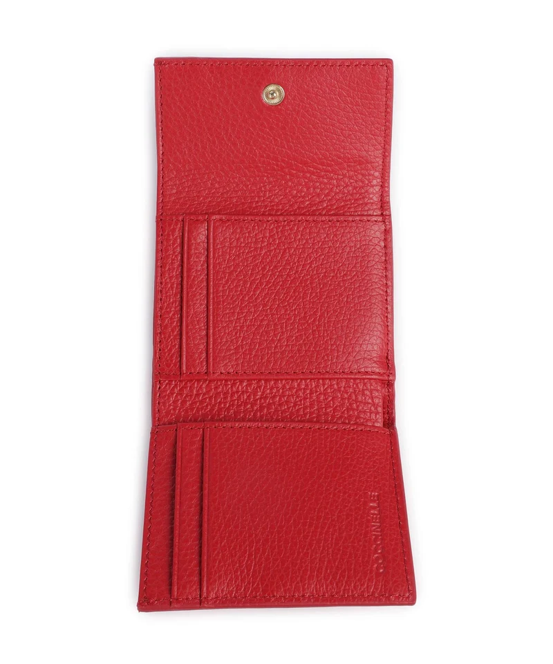 Coccinelle Metallic Soft Geldbörse scarlet
