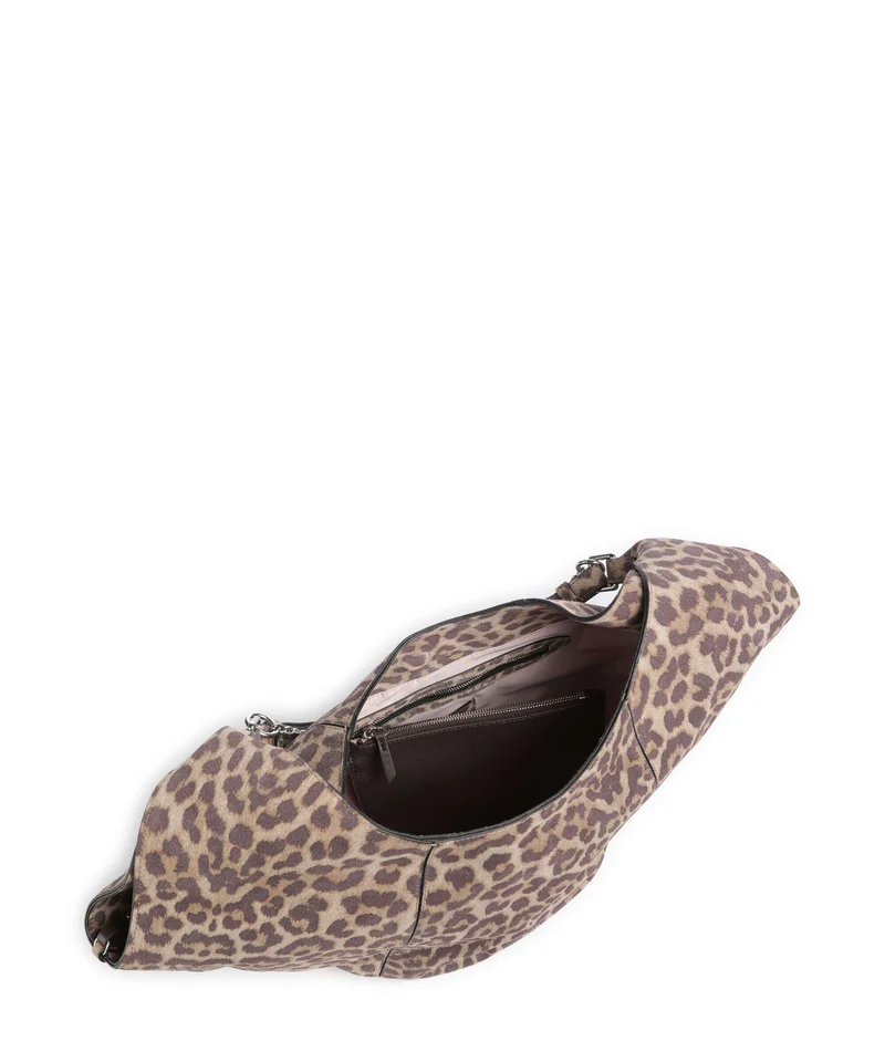 Les Visionnaires Amelie Cozy Chain Beuteltasche leo print