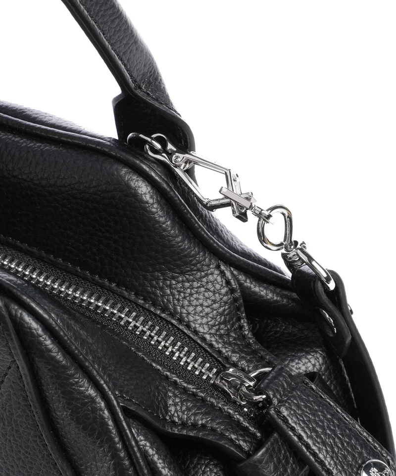 Vivienne Westwood Yasmine Grain Small Handtasche black