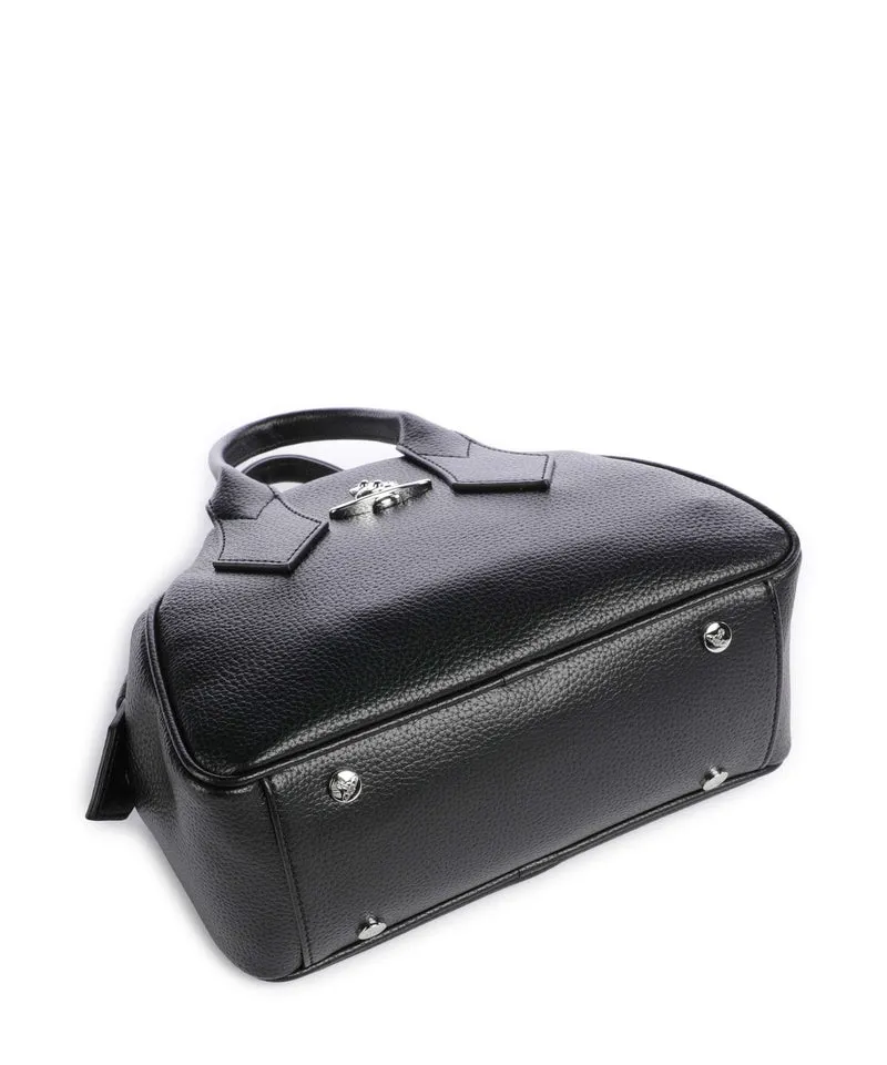 Vivienne Westwood Yasmine Grain Small Handtasche black