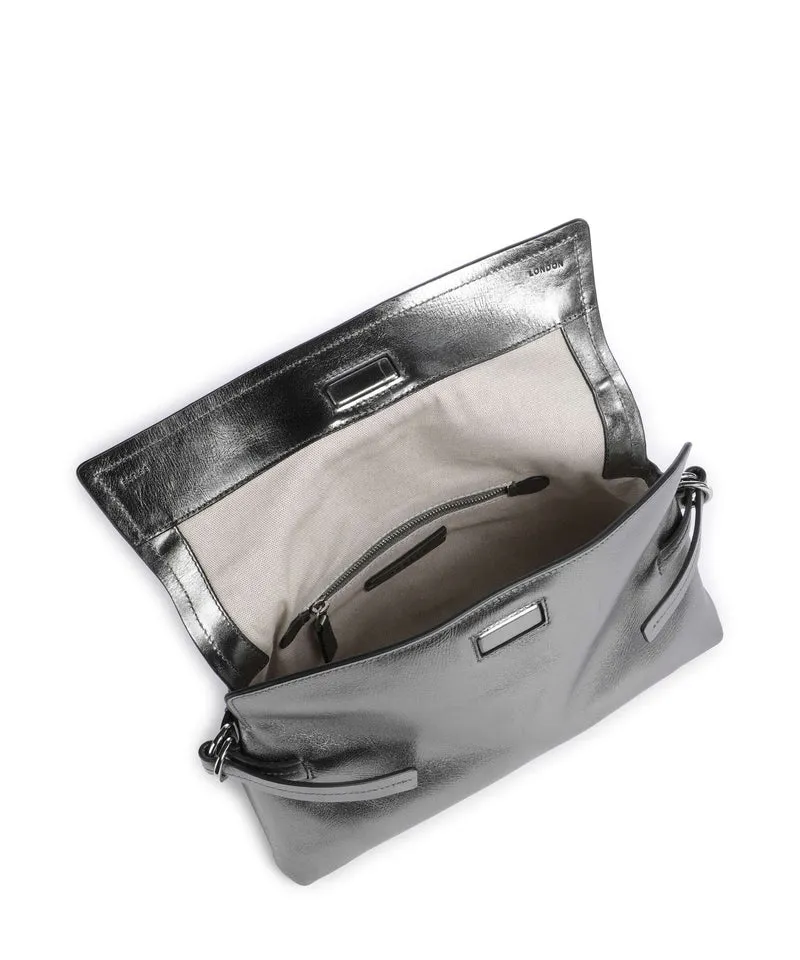 Radley London Fleet Street Clutch silver