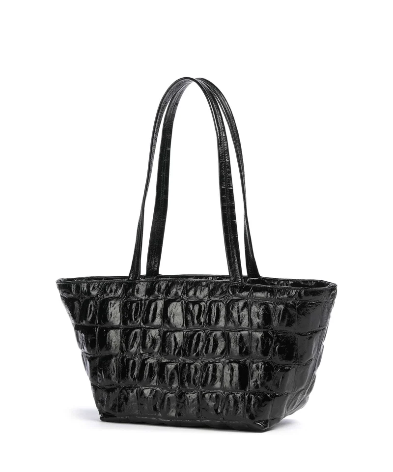 Abro Maxi Cocco Alba Schultertasche black/nickel