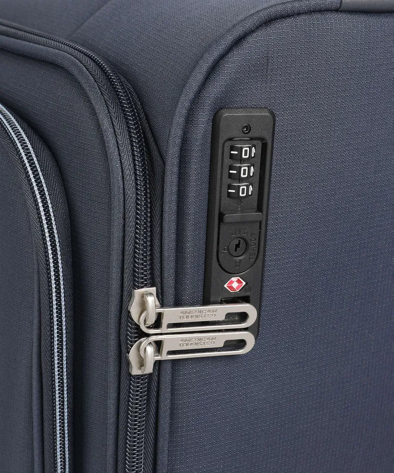 American Tourister Cloudrider S 4-Rollen Trolley sky navy
