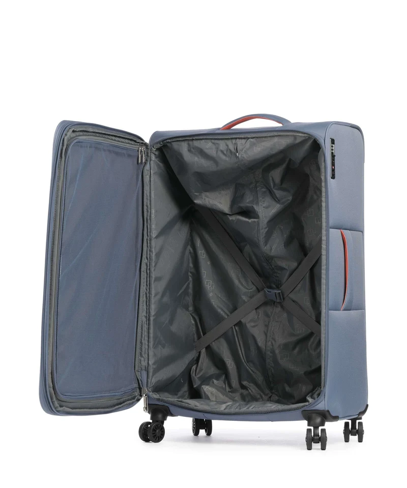 American Tourister Cloudrider L 4-Rollen Trolley stone blue