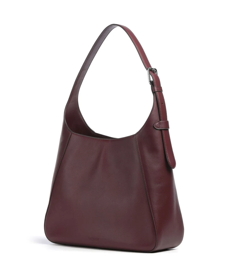 Lauren Ralph Lauren Tanner Large Schultertasche dark garnet