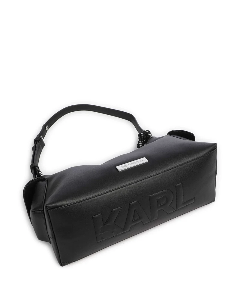 Karl Lagerfeld Ikon Schultertasche black