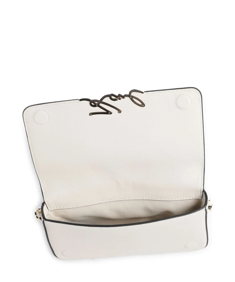 Karl Lagerfeld K/Signature Schultertasche off white