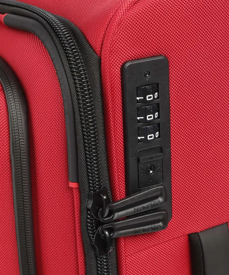 Travelite Crosslite 5.0 4-Rollen Trolley red
