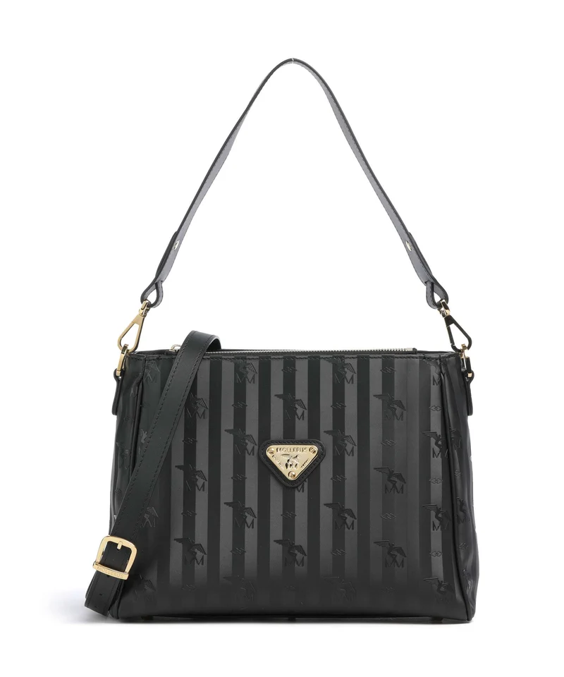 Maison Mollerus Vinerus Nods Schultertasche schwarz