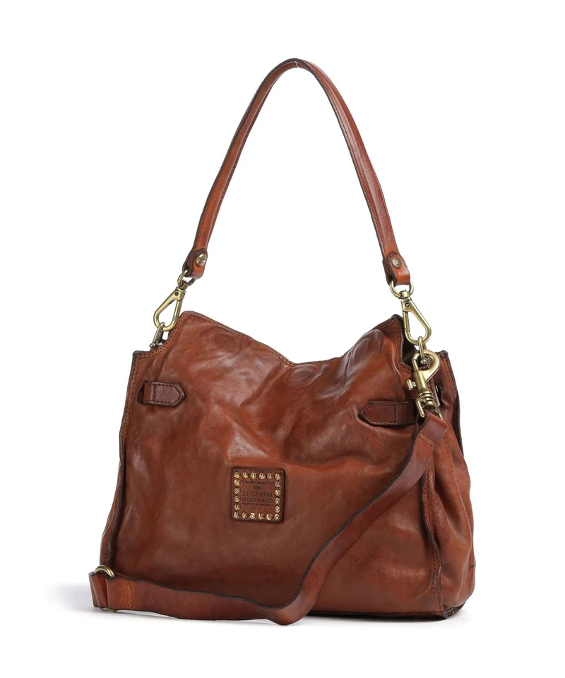 Campomaggi Schultertasche cognac