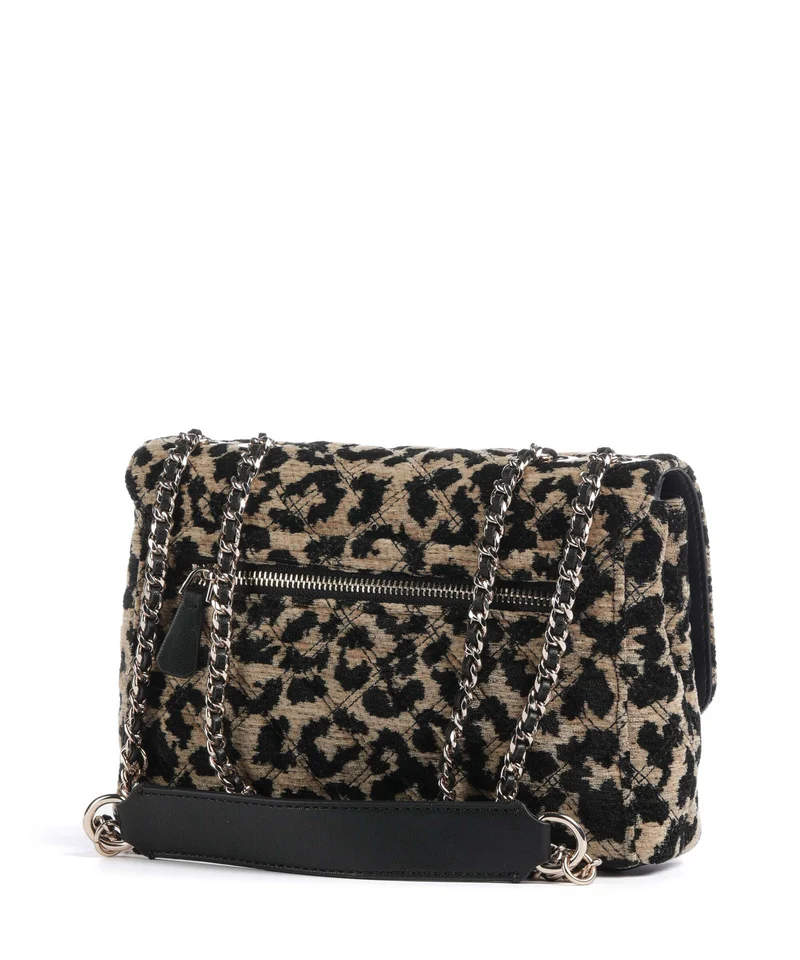 Guess Giully Schultertasche leopard