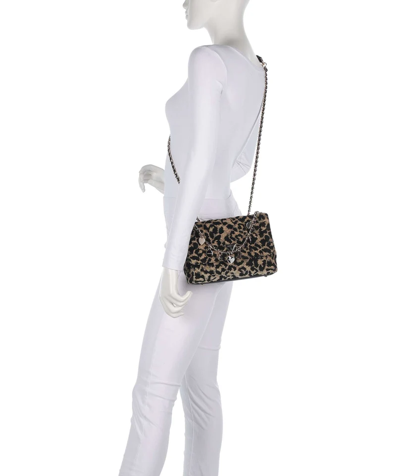 Guess Giully Schultertasche leopard