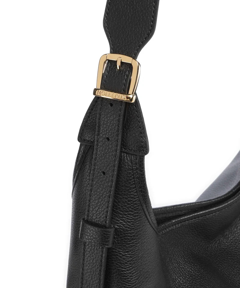 Maison Mollerus Mendrisio Beuteltasche schwarz